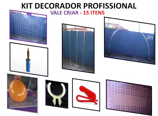 Kit Decorador Profissional 2 :tela Mágica,pds,provençal,bola